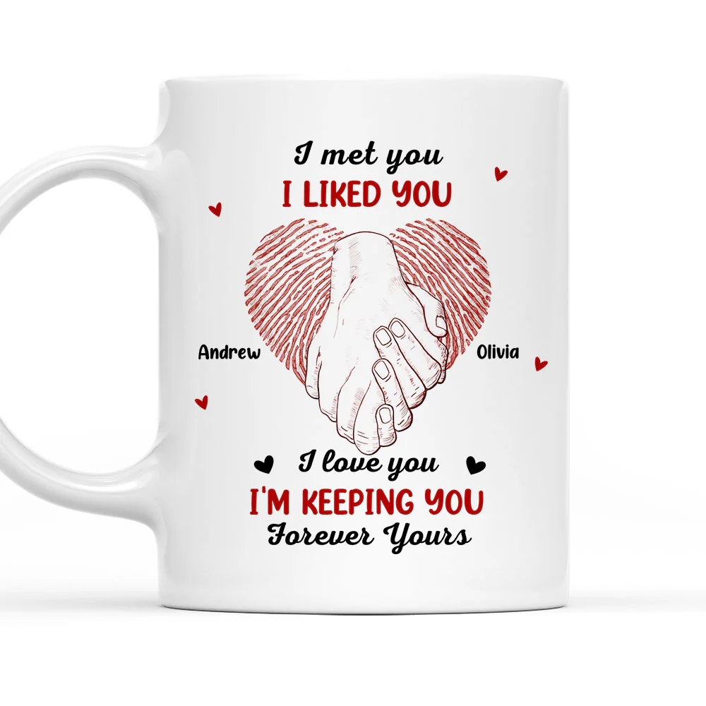 The Perfect Hand - Personalized Custom Coffee Mug
