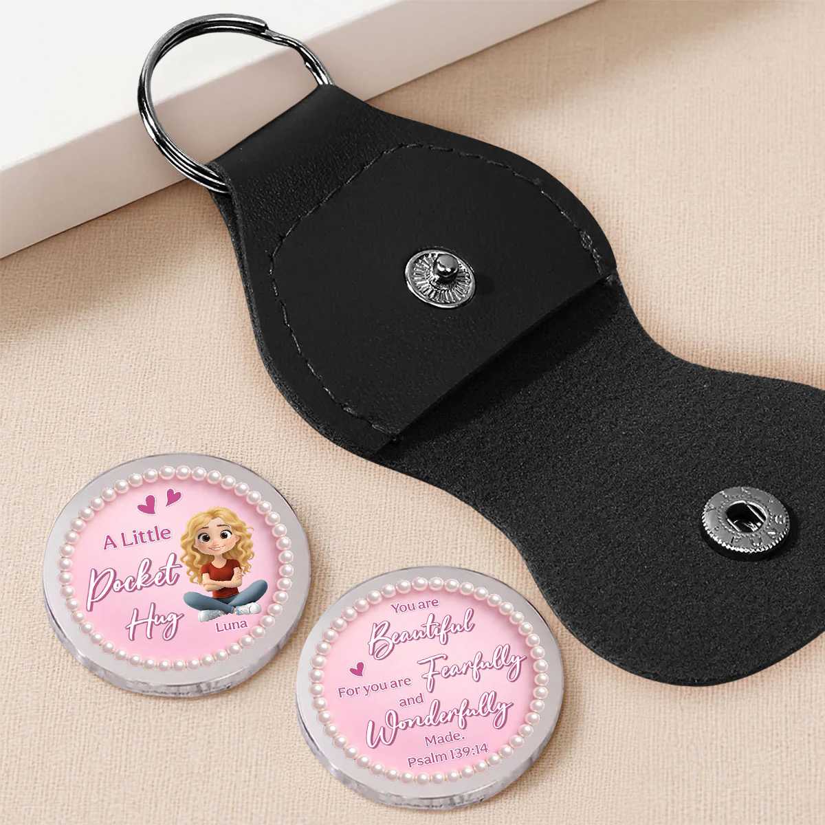 The Reminder You Will Need - Personalized Custom 3D Effect Pocket Hug - Image 2