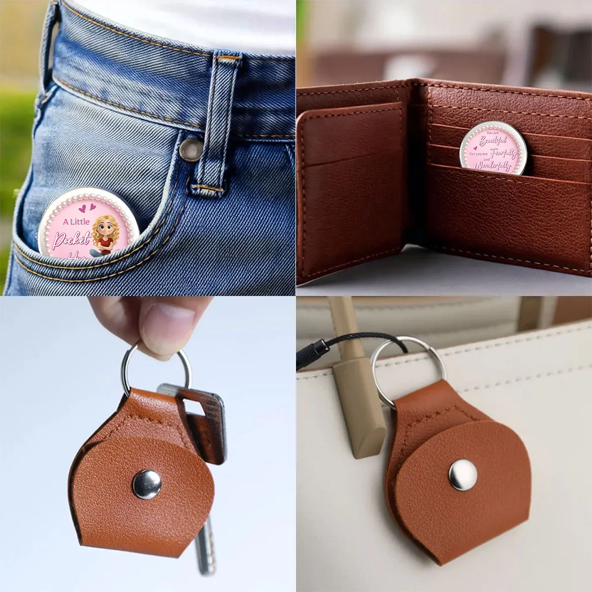 The Reminder You Will Need - Personalized Custom 3D Effect Pocket Hug - Image 4