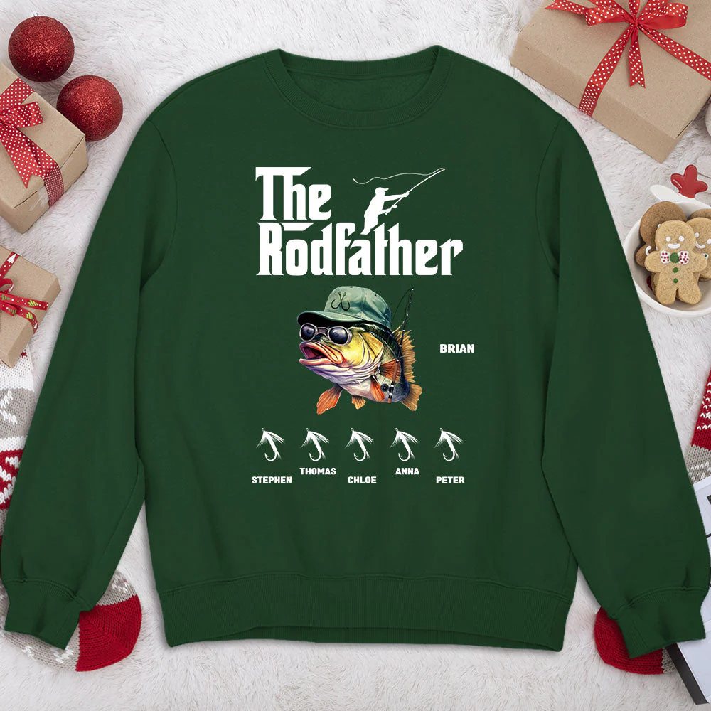 The Rodfather - Personalized Custom Shirt - Image 5