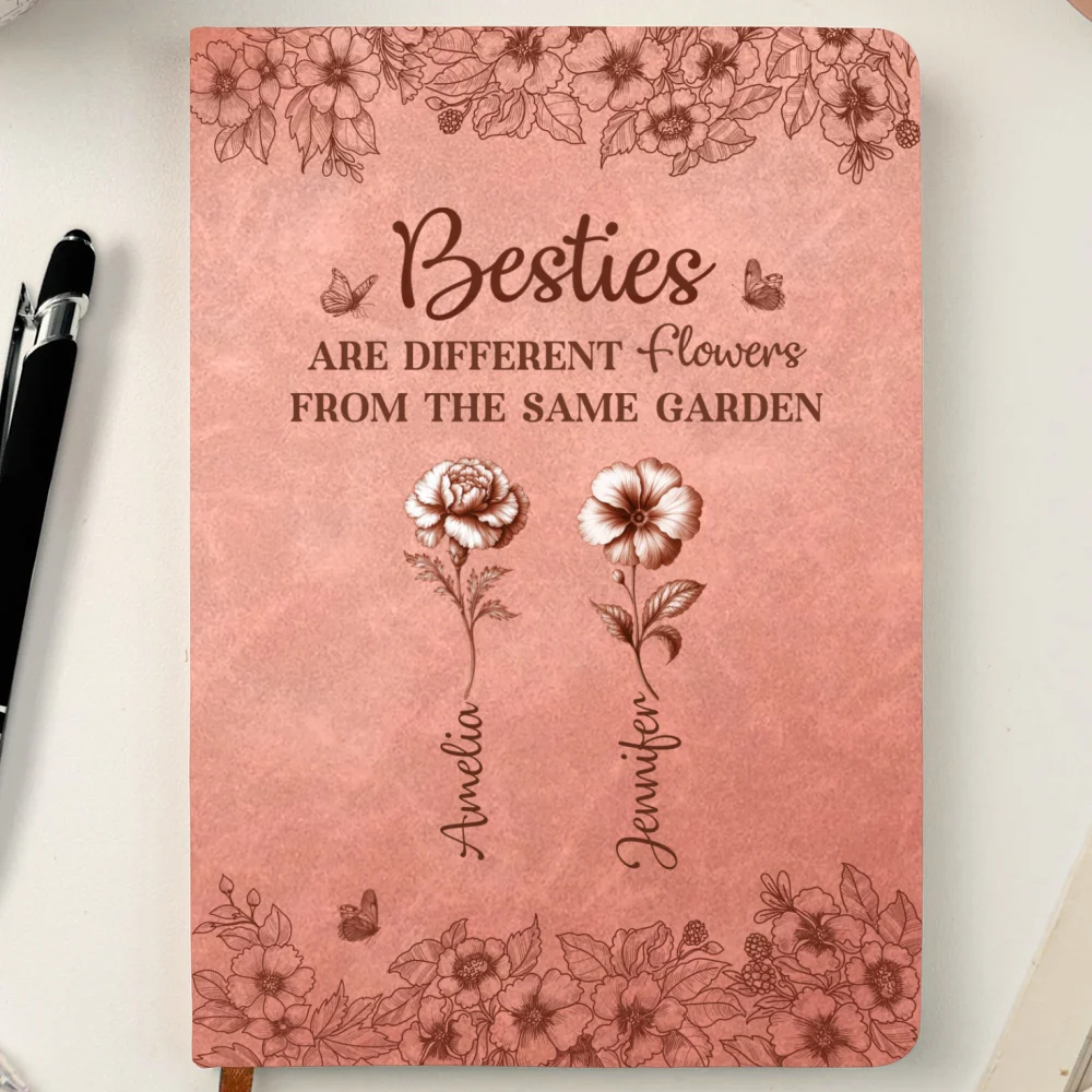 The Same Garden - Personalized Custom Leather Journal - Image 10