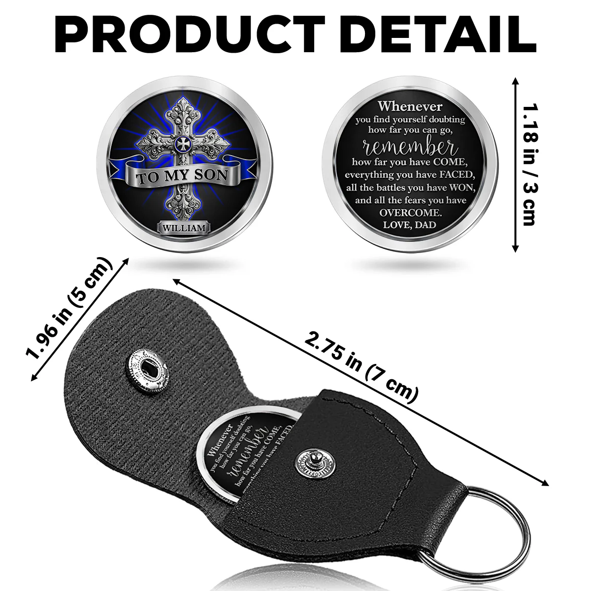 The Strongest Man - Personalized Custom 3D Effect Pocket Hug - Image 6