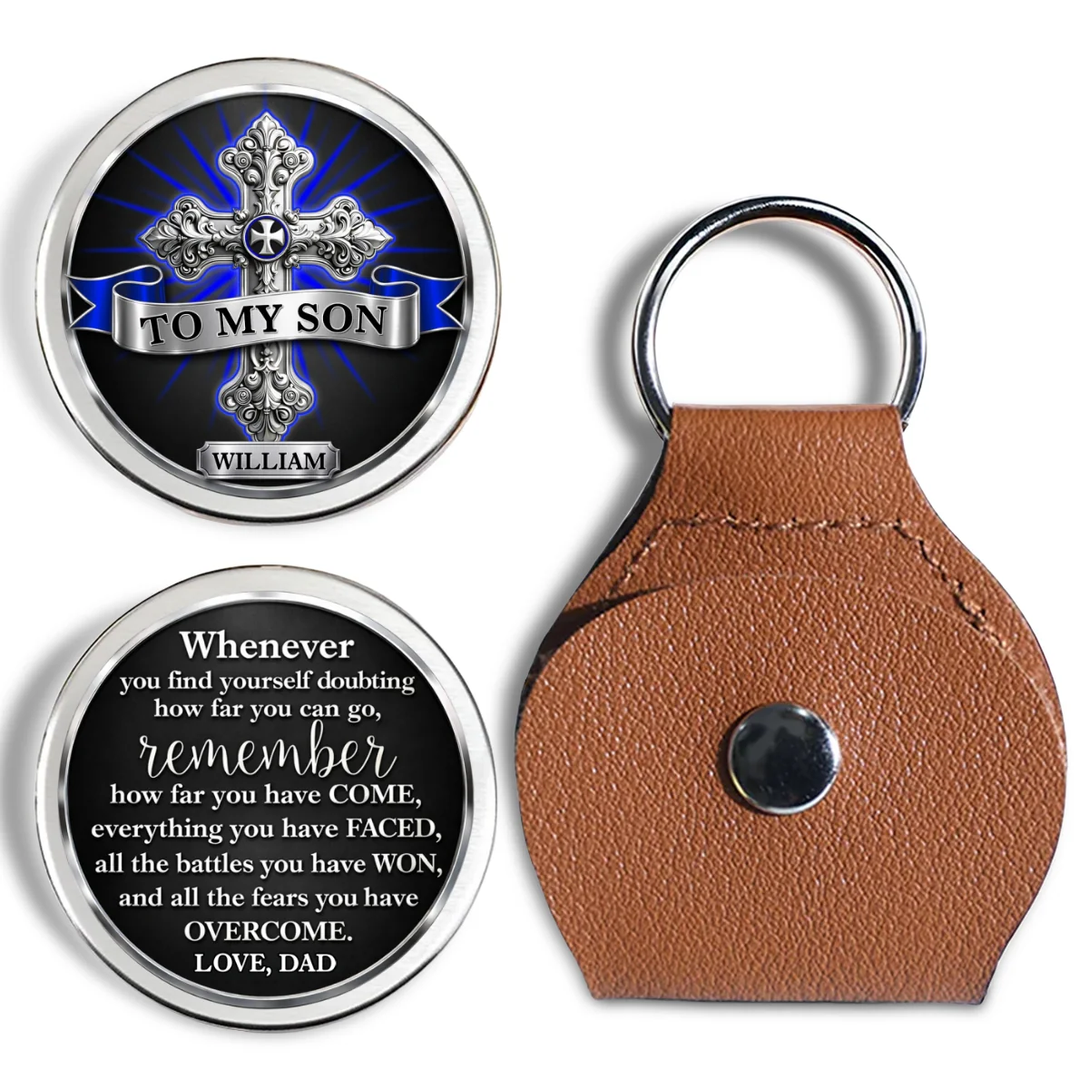 The Strongest Man - Personalized Custom 3D Effect Pocket Hug - Image 8