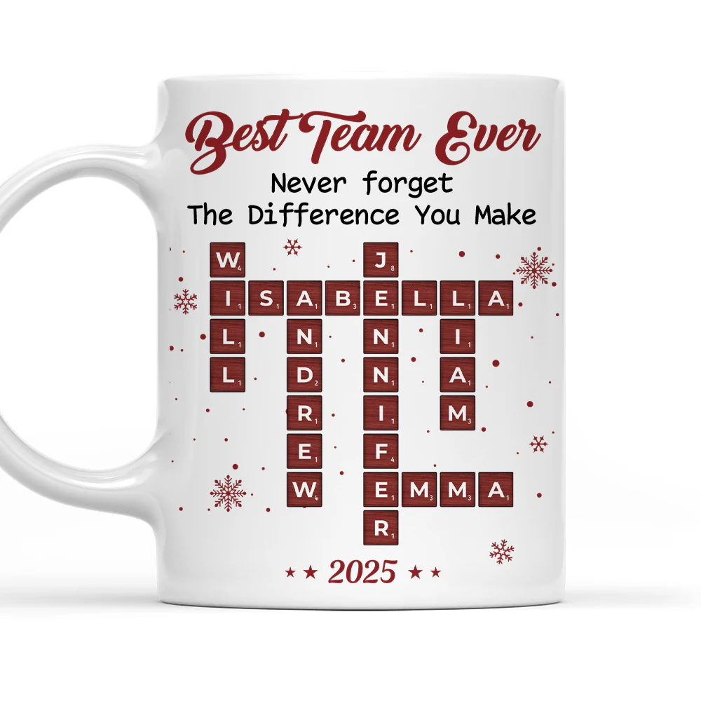 The Team That Shines Always - Personalized Custom Coffee Mug