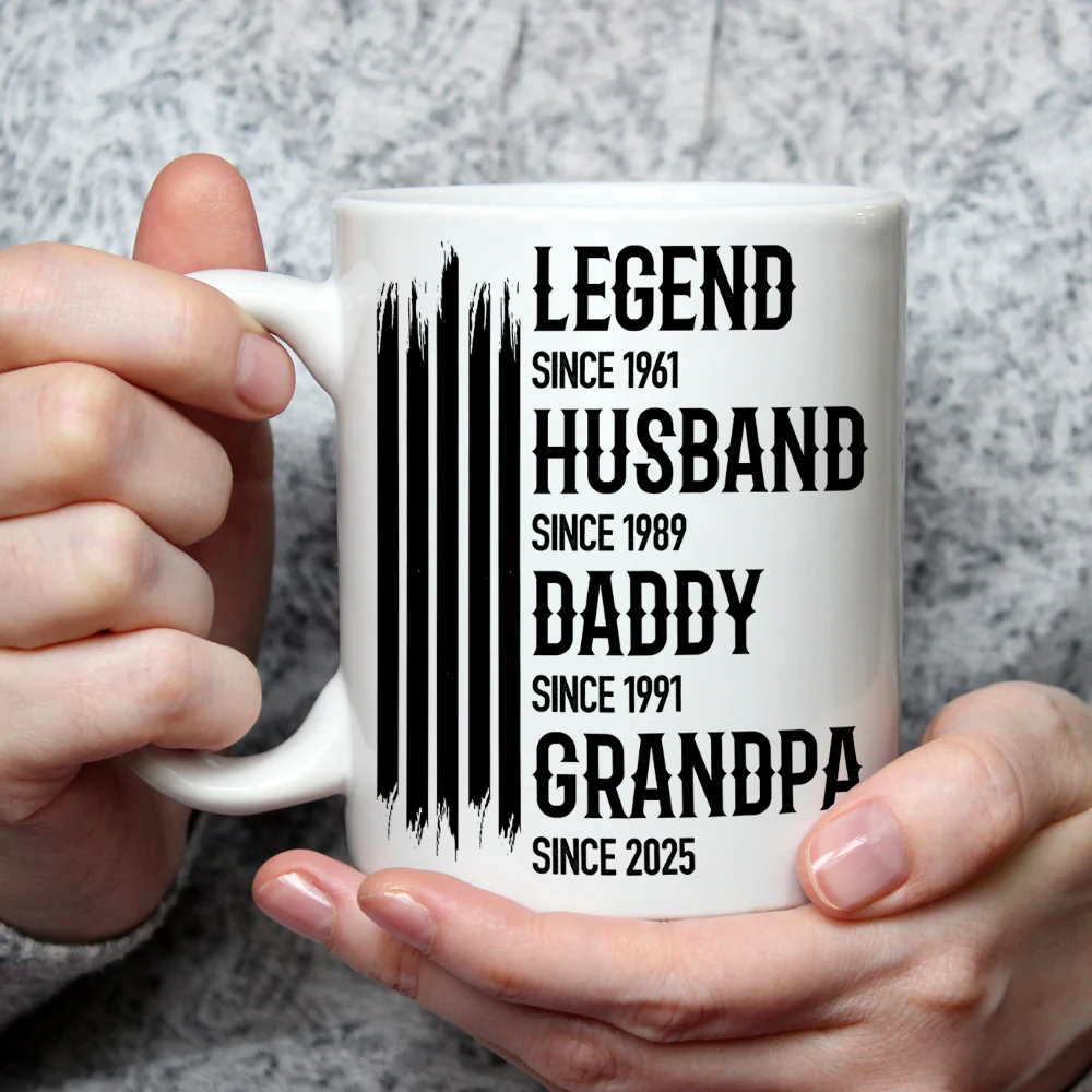 The True Legend - Personalized Custom Coffee Mug - Image 3