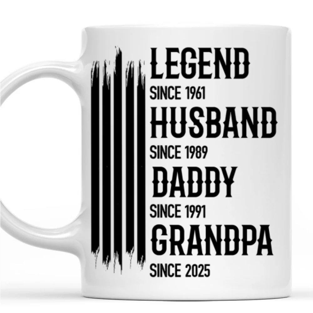 The True Legend - Personalized Custom Coffee Mug - Image 9