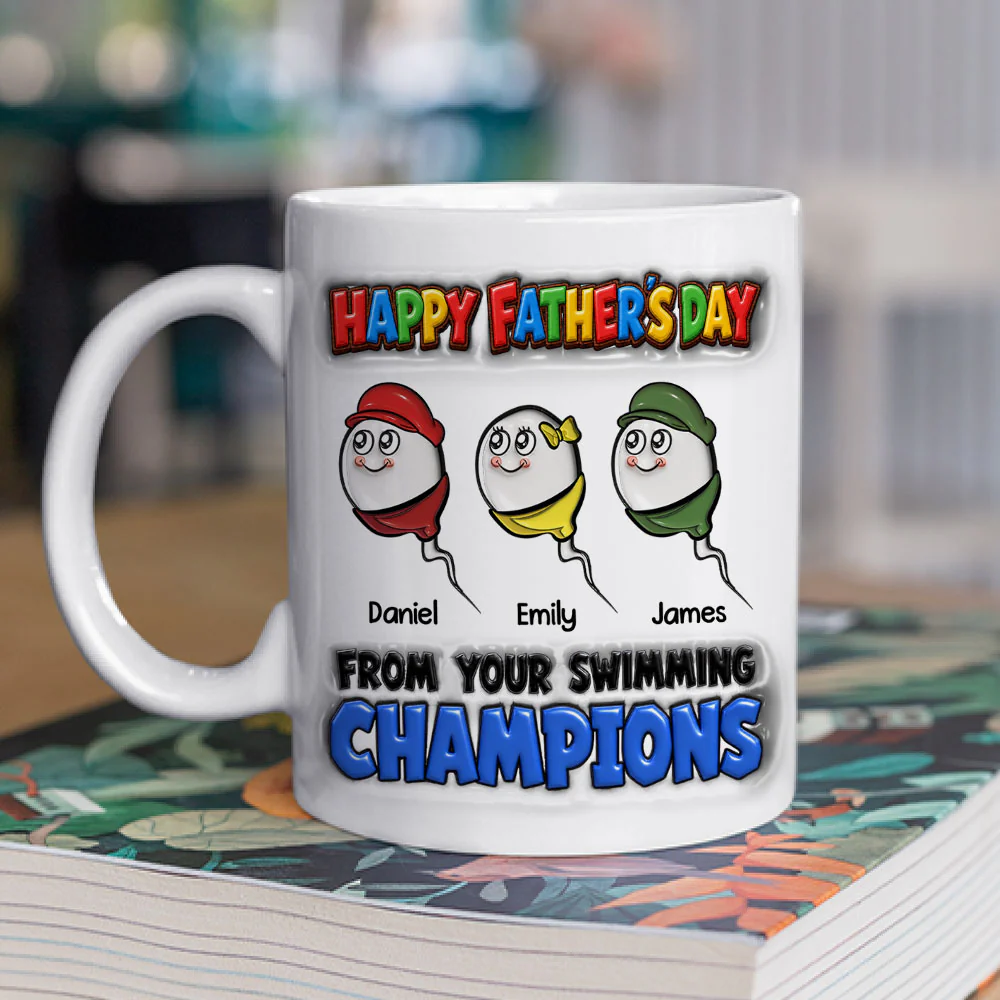 The Winners - Personalized Custom 3D Inflated Effect Mug - Image 2