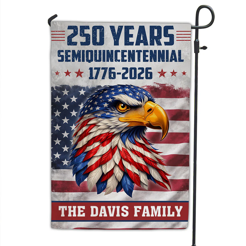 The Year We Remember - Personalized Custom Flag