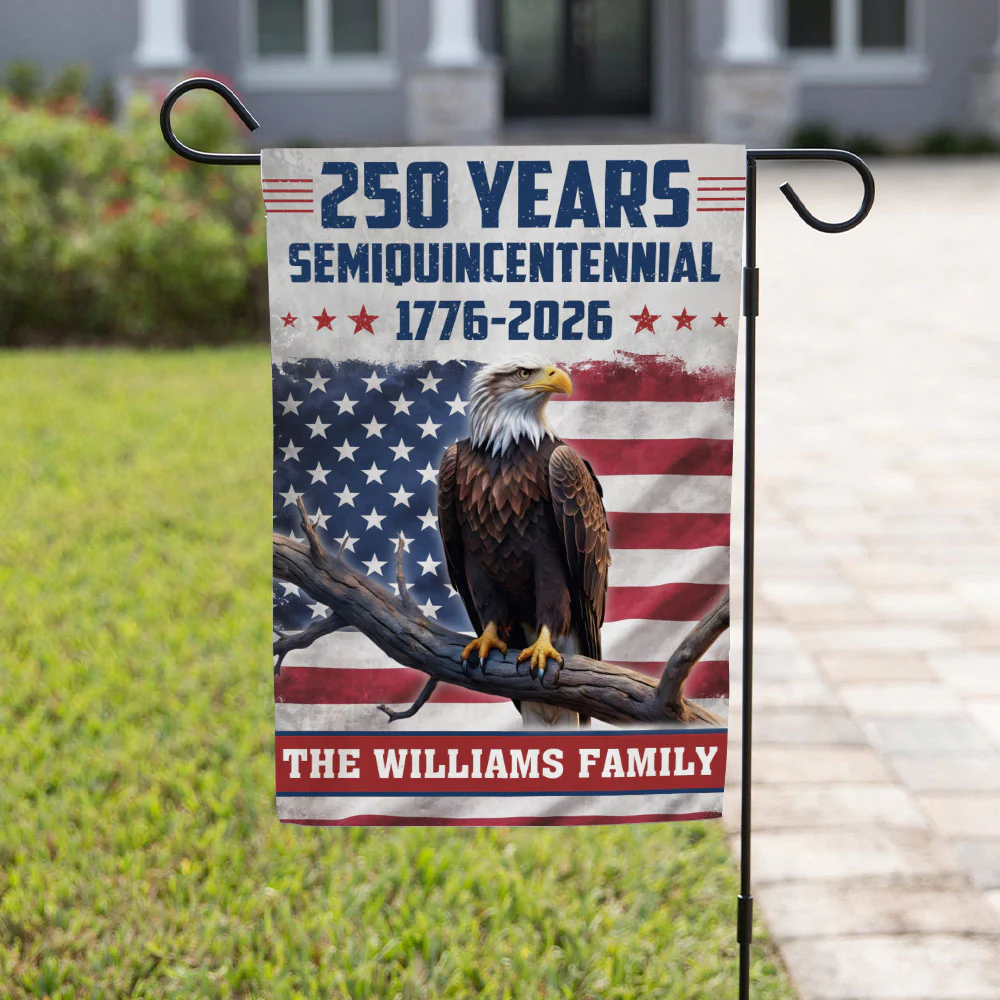 The Year We Remember - Personalized Custom Flag - Image 4