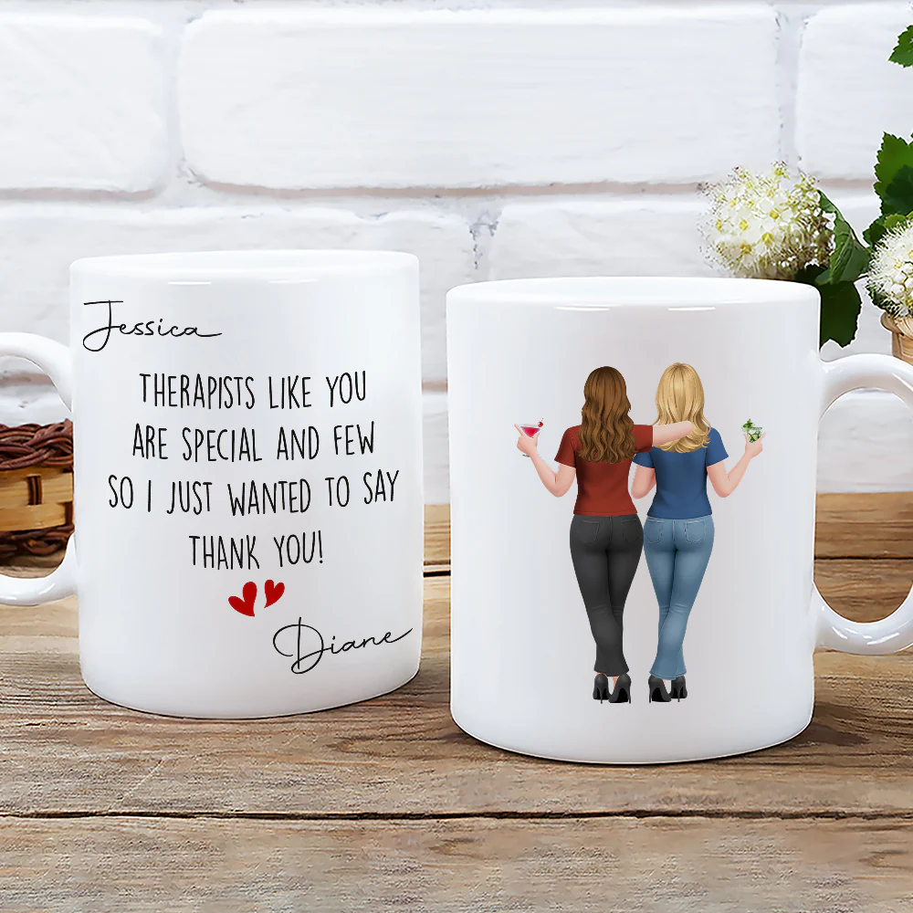 Therapists Like You Are Special - Personalized Custom Coffee Mug - Image 3