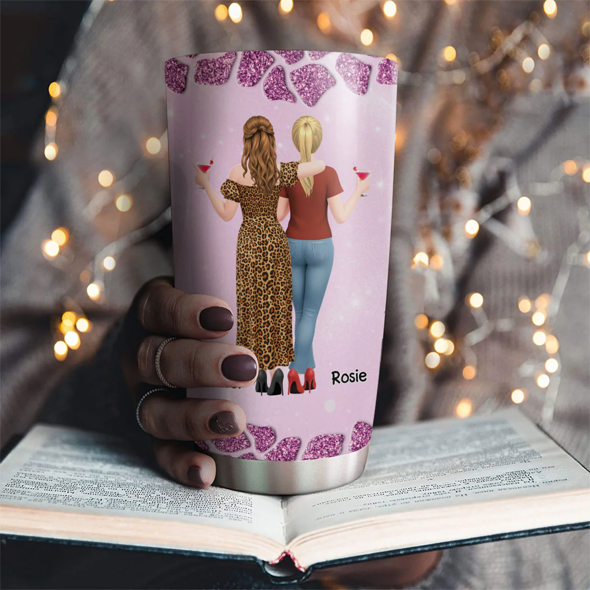 Therapy I Need Is You - Personalized Custom 3D Effect Tumbler - Image 3