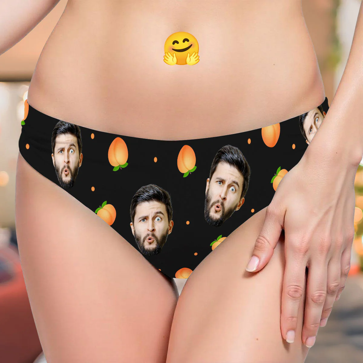These Sweet Cheeks Belong To - Personalized Women Briefs - Image 2
