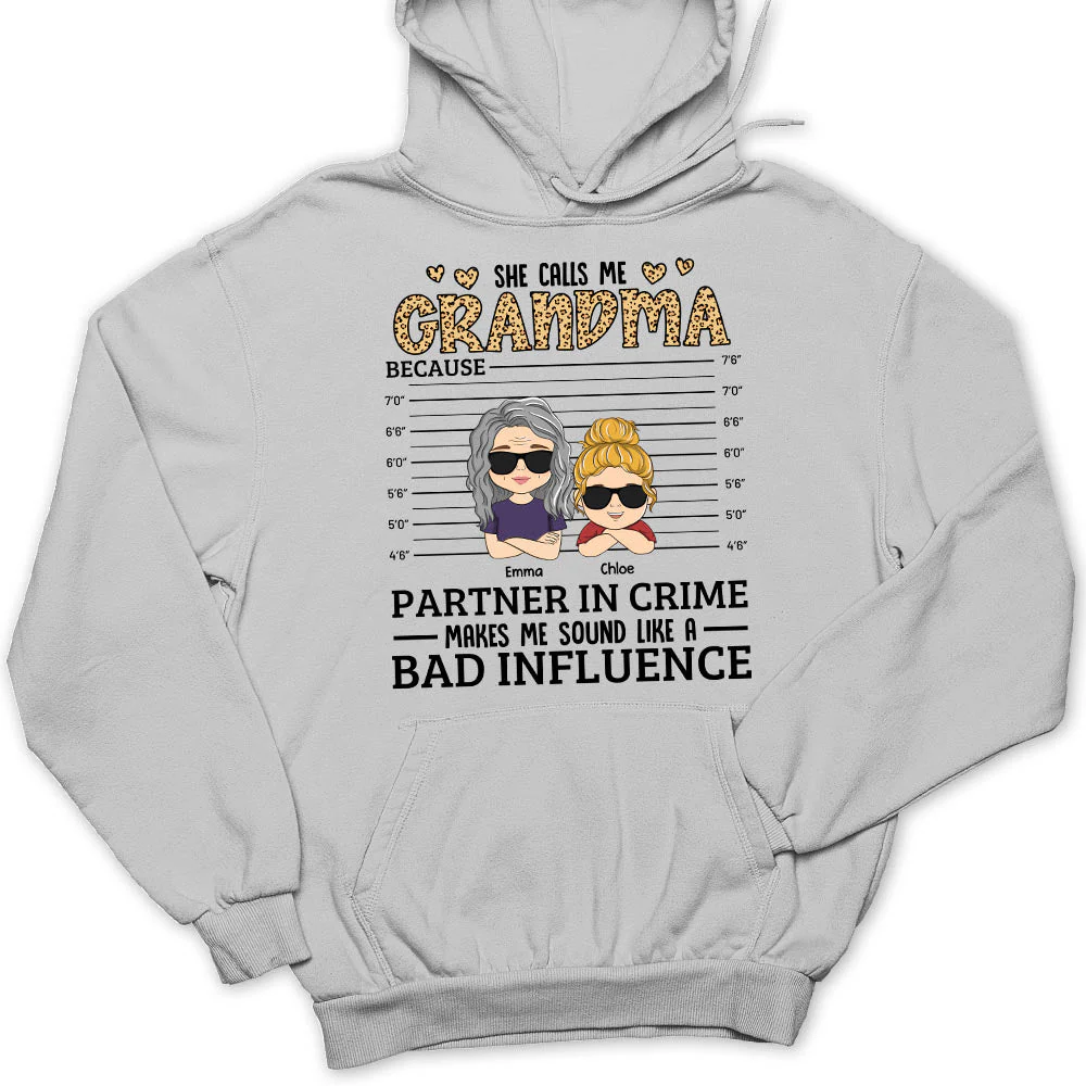 They Call Me Grandma - Personalized Custom Hoodie - Image 6