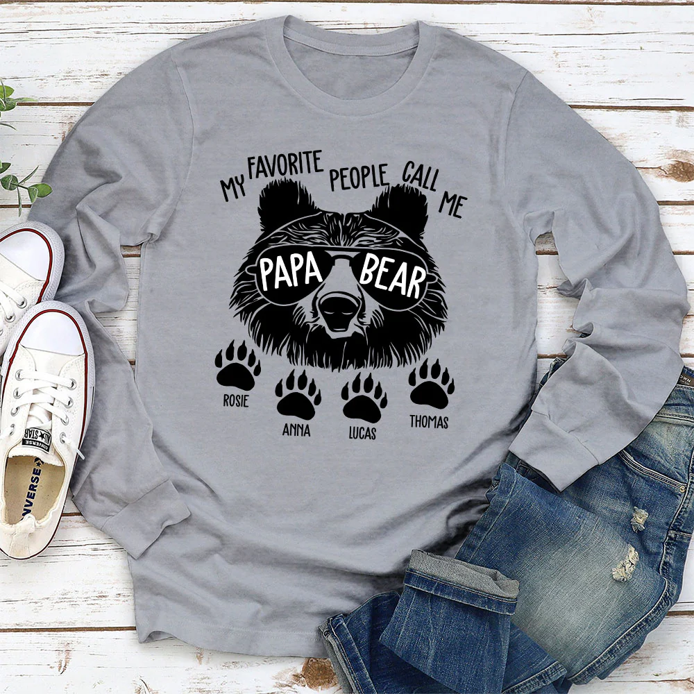 They Call Me Papa - Personalized Custom Shirt - Image 5