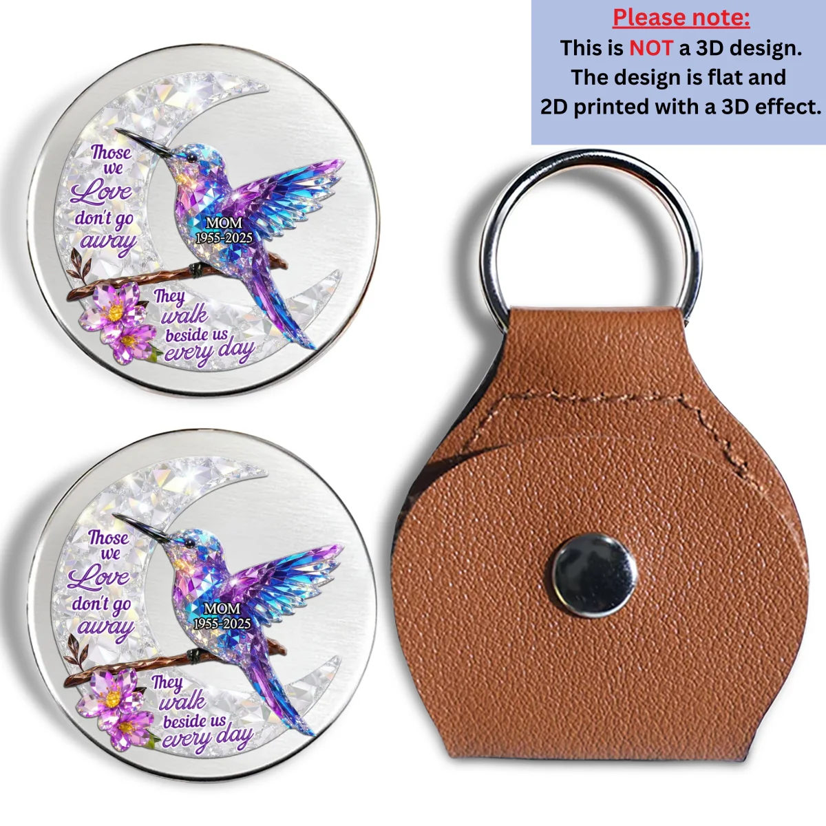 They Never Go Away - Personalized Custom 3D Effect Pocket Hug - Image 7
