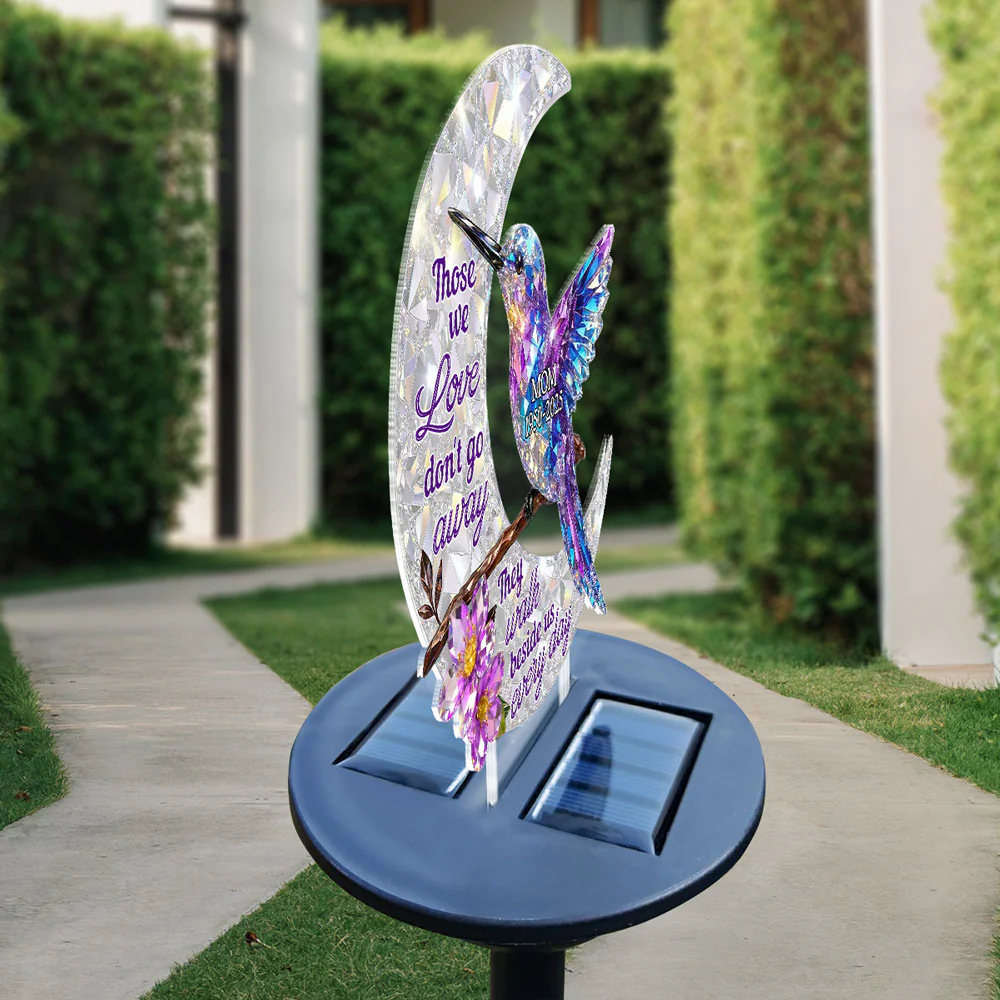 They Never Go Away - Personalized Custom 3D Effect Solar Light - Image 6
