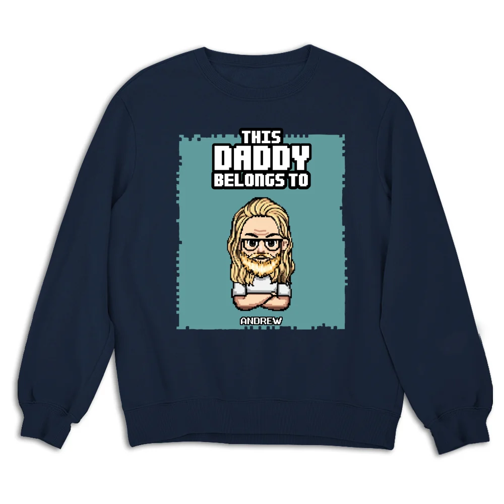 This Daddy Belongs To - Personalized Custom Shirt - Image 15