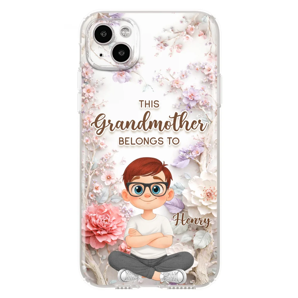 This Grandma Belongs To -  Personalized Custom 3D Effect Phone Case - Image 14