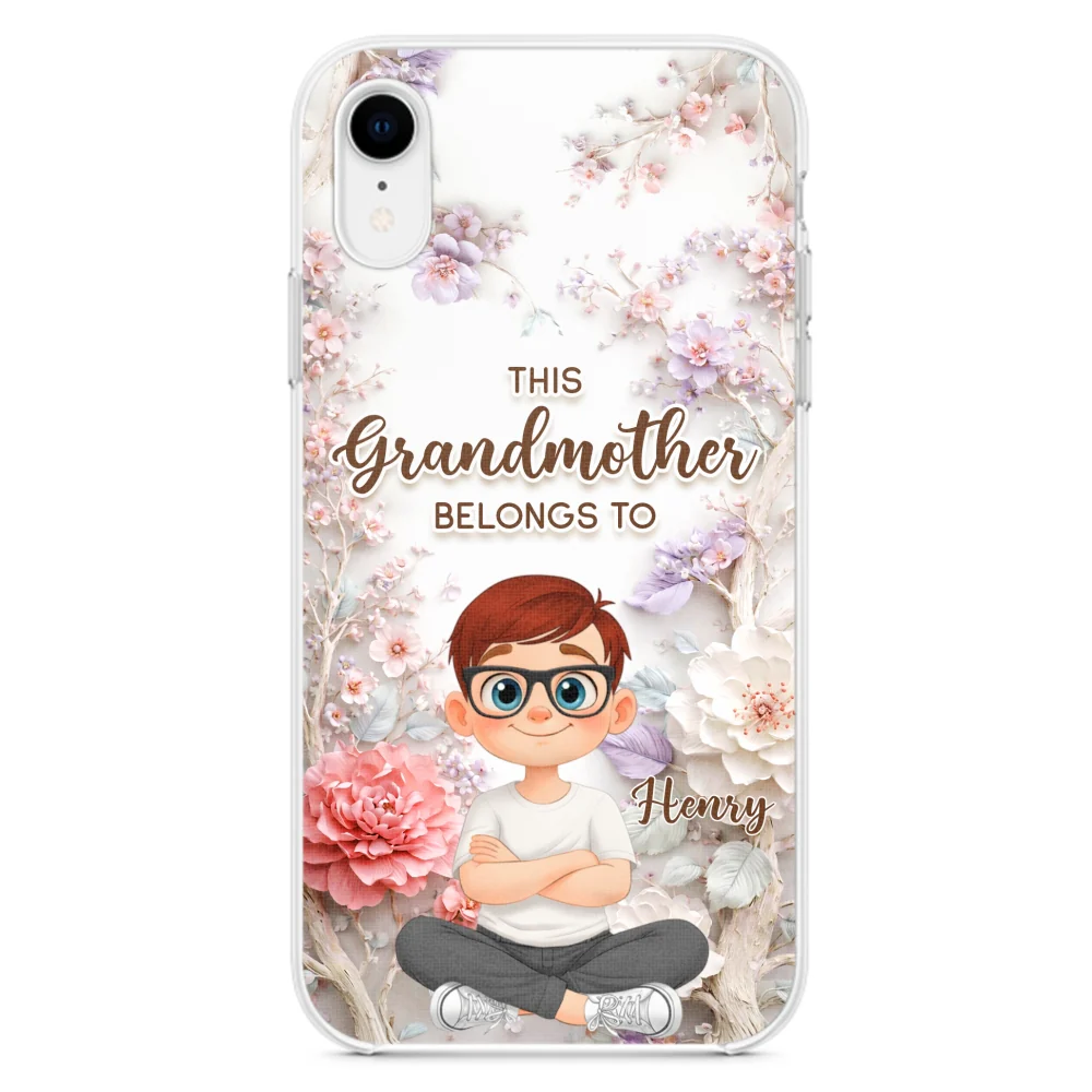 This Grandma Belongs To -  Personalized Custom 3D Effect Phone Case - Image 23