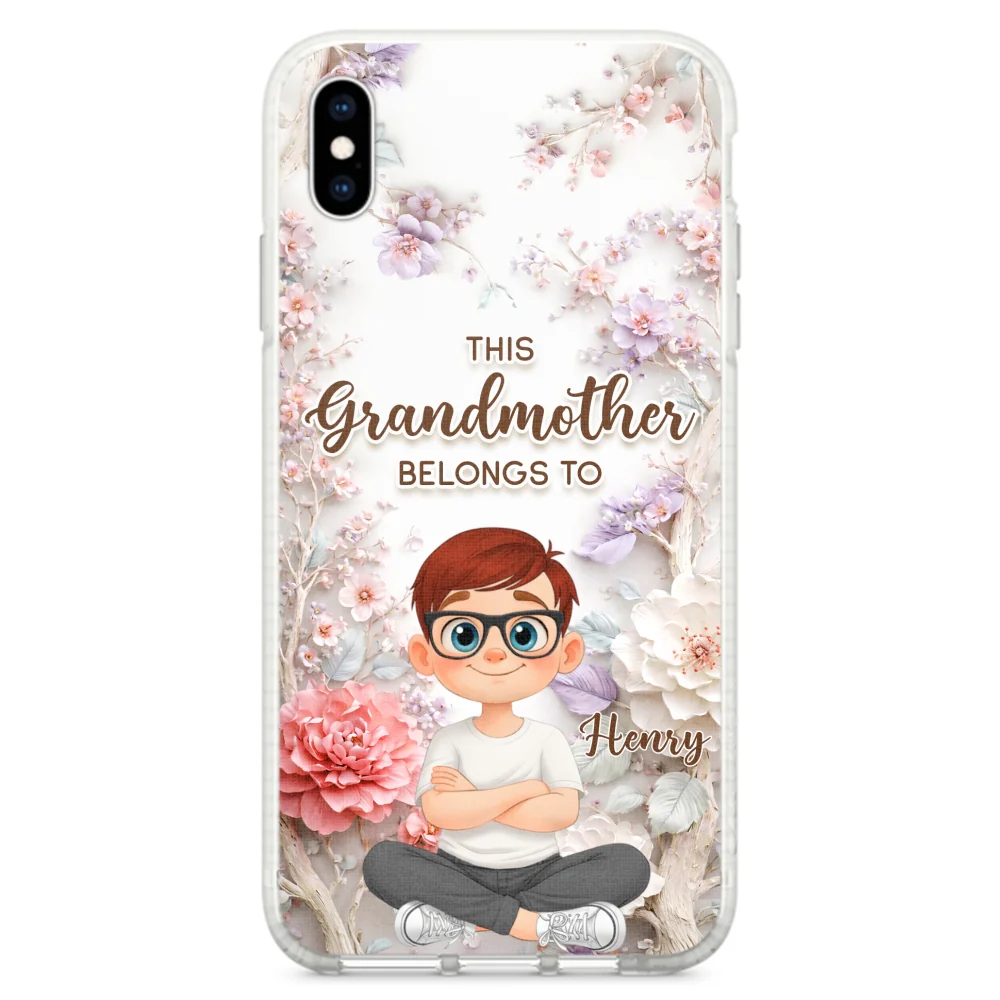 This Grandma Belongs To -  Personalized Custom 3D Effect Phone Case - Image 24