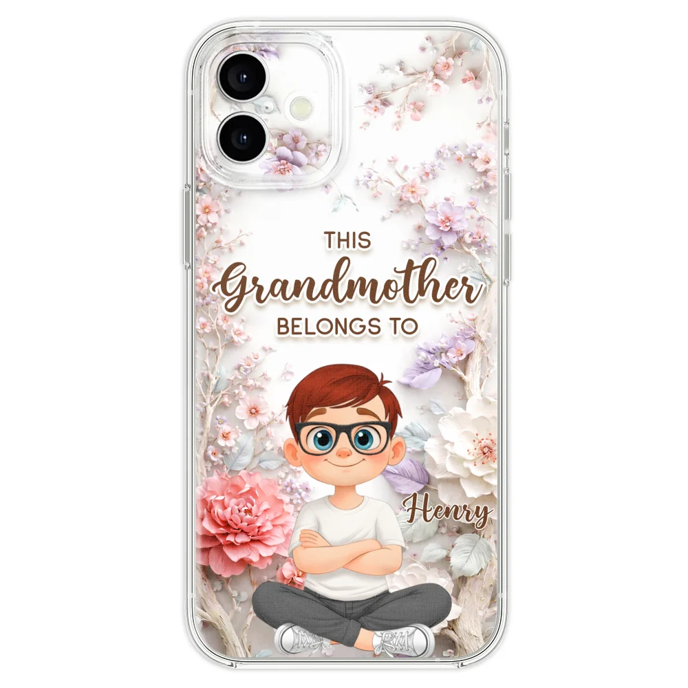 This Grandma Belongs To -  Personalized Custom 3D Effect Phone Case - Image 28