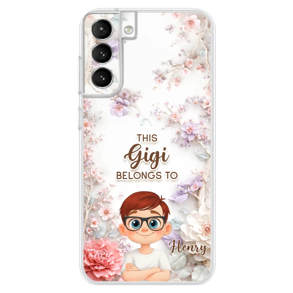 This Grandma Belongs To -  Personalized Custom 3D Effect Phone Case - Image 32