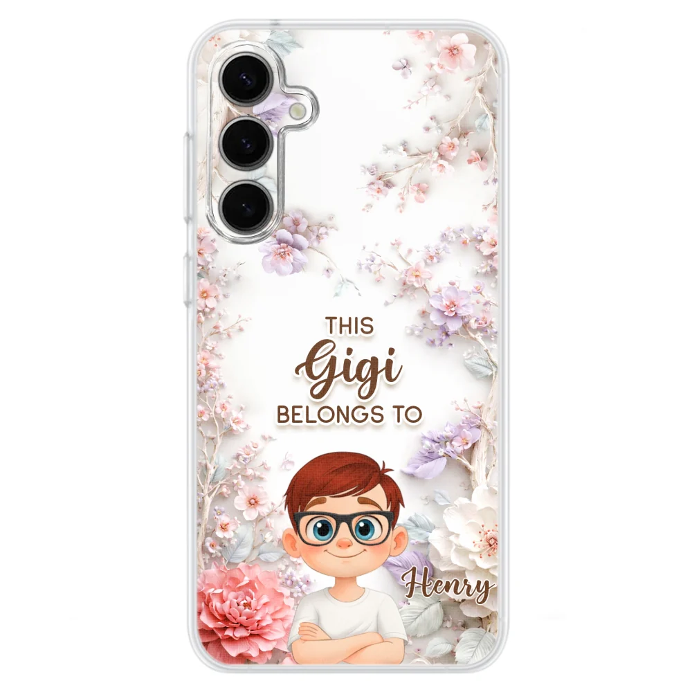This Grandma Belongs To -  Personalized Custom 3D Effect Phone Case - Image 34