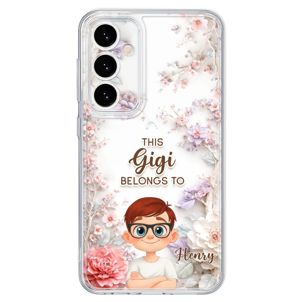 This Grandma Belongs To -  Personalized Custom 3D Effect Phone Case - Image 35