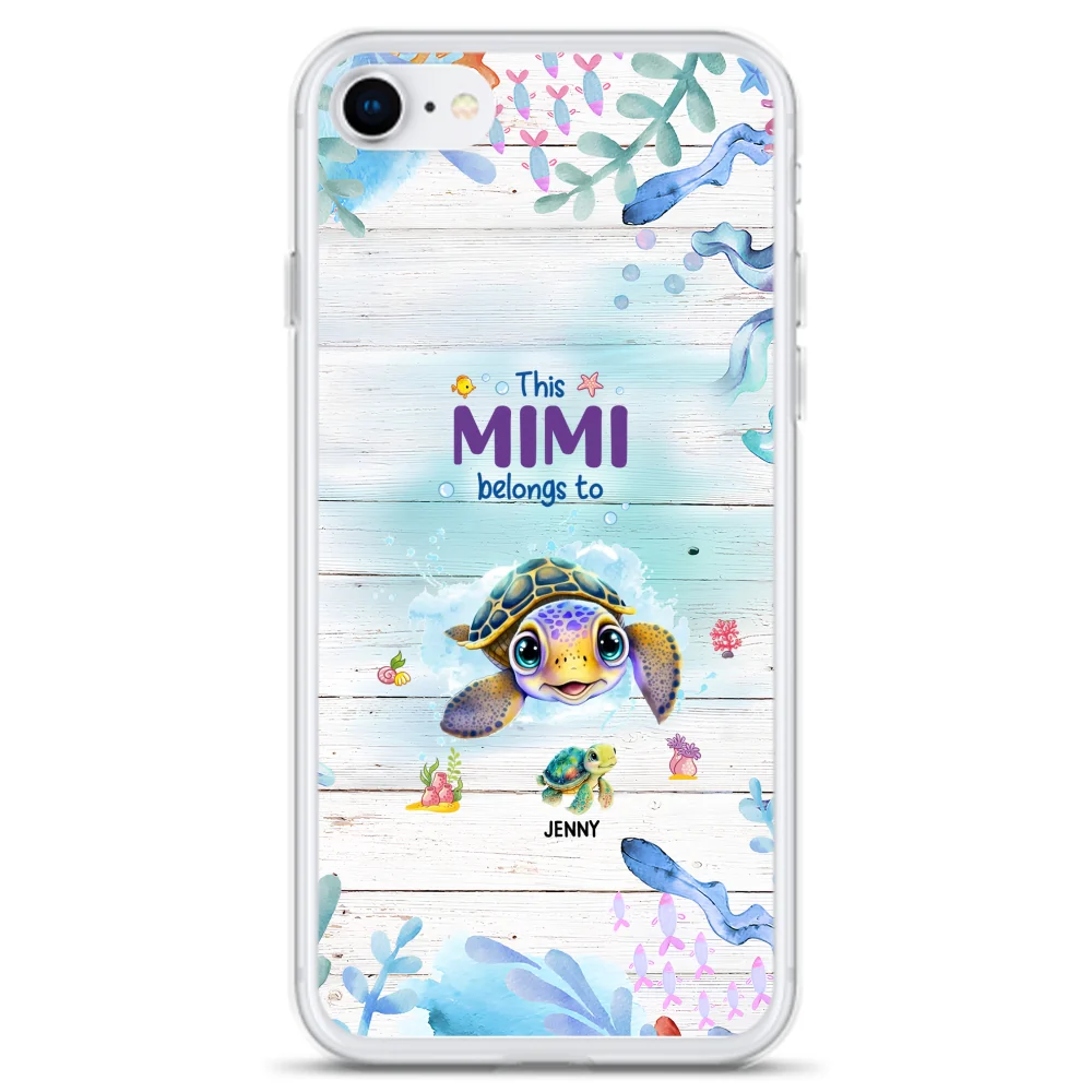 This Grandma Belongs To - Personalized Custom Phone Case - Image 5