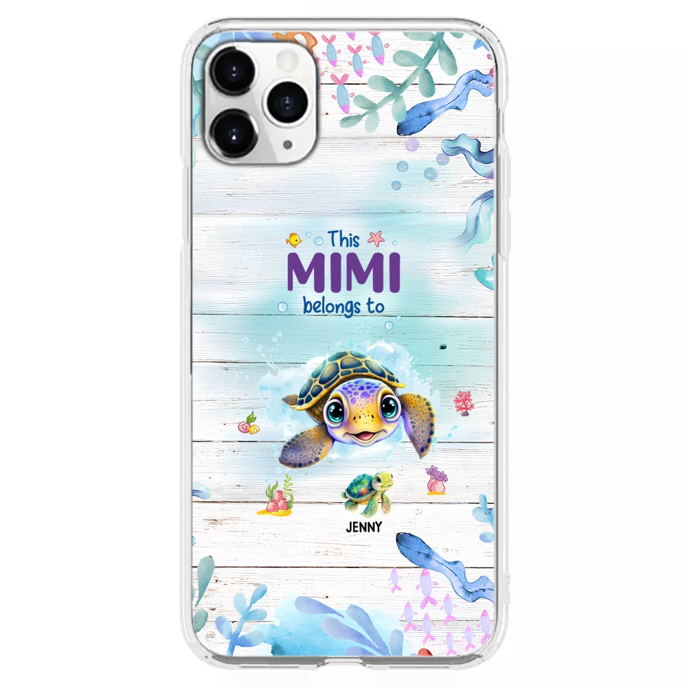 This Grandma Belongs To - Personalized Custom Phone Case - Image 8