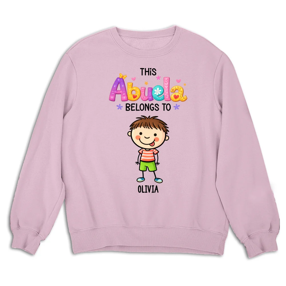 This Grandma Means The World - Personalized Custom Shirt - Image 16
