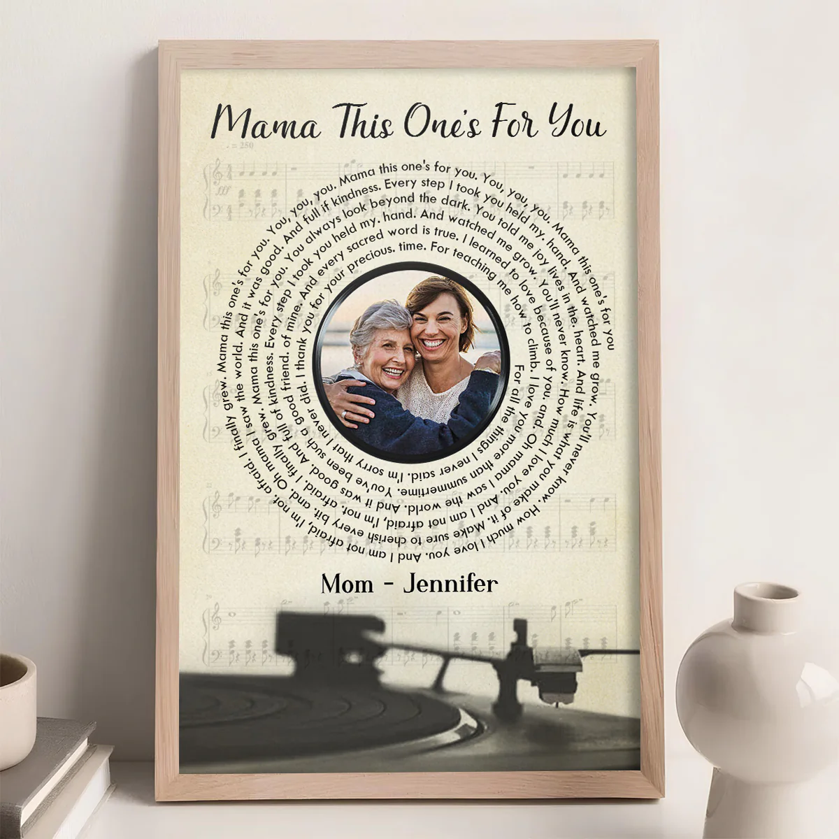 This Is For You Mom - Personalized Custom Poster - Image 2
