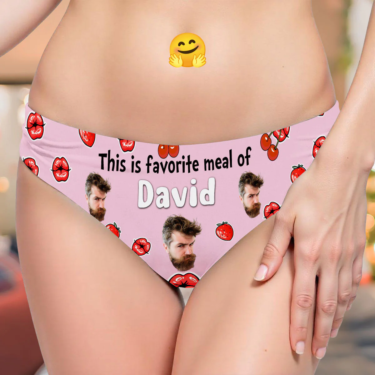This Is My Favorite Meal - Personalized Women Briefs - Image 4