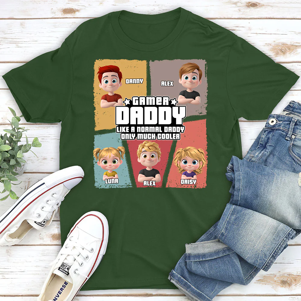 This Is Our Daddy - Personalized Custom Shirt - Image 2