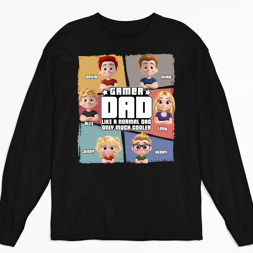 This Is Our Daddy - Personalized Custom Shirt - Image 4