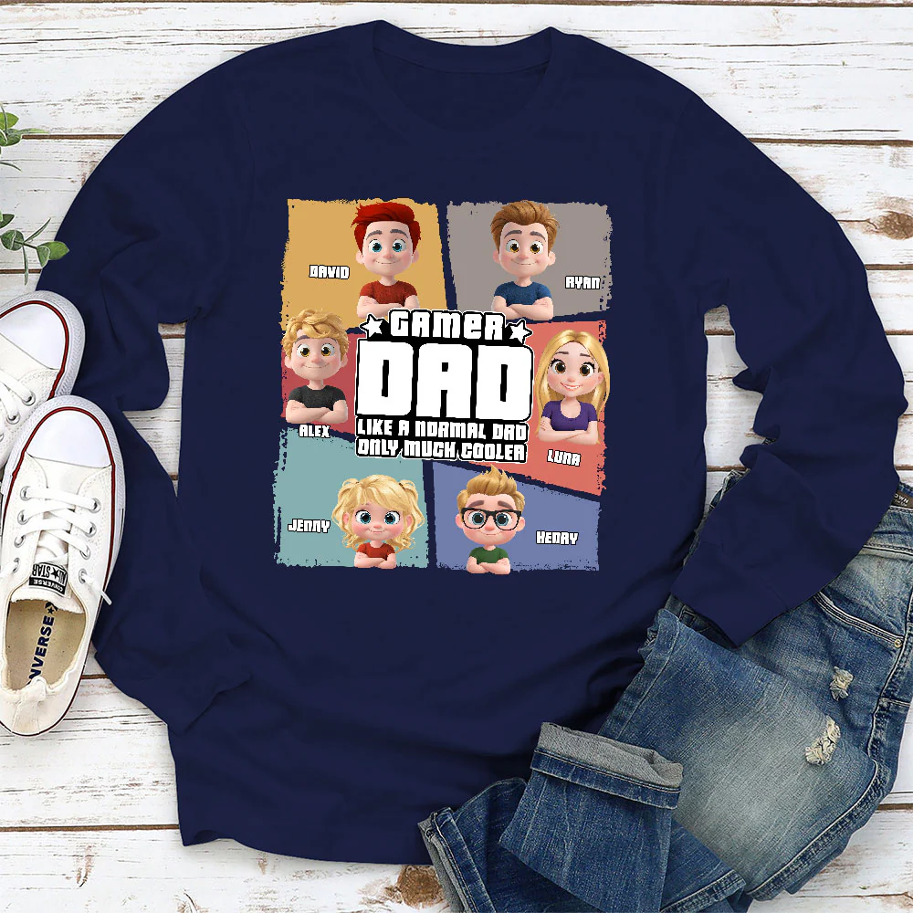 This Is Our Daddy - Personalized Custom Shirt - Image 5