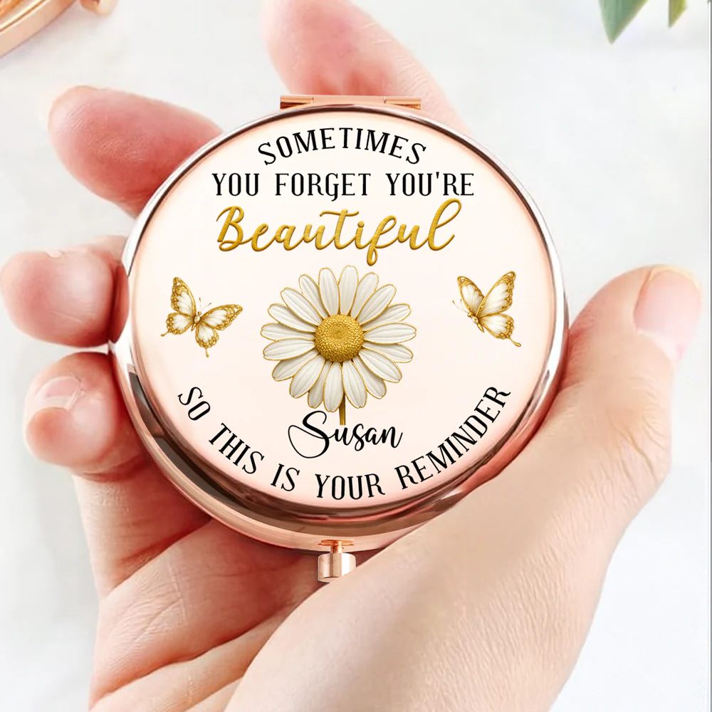 This Is Your Reminder - Personalized Custom Compact Mirror - Image 2