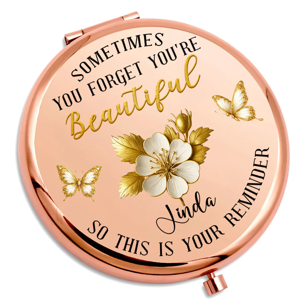 This Is Your Reminder - Personalized Custom Compact Mirror - Image 4