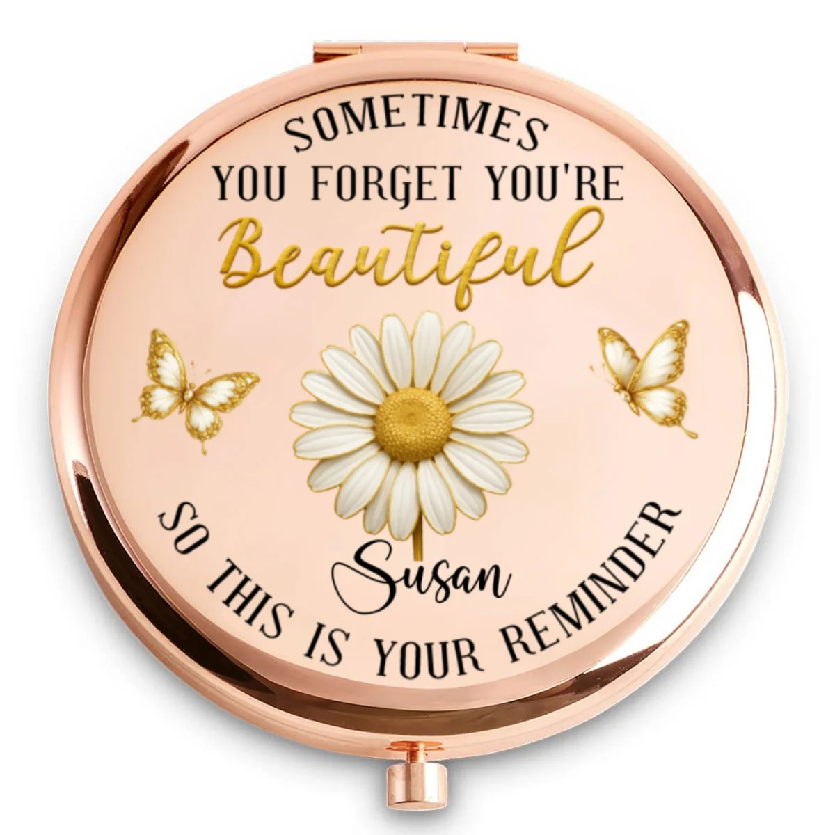 This Is Your Reminder - Personalized Custom Compact Mirror - Image 5