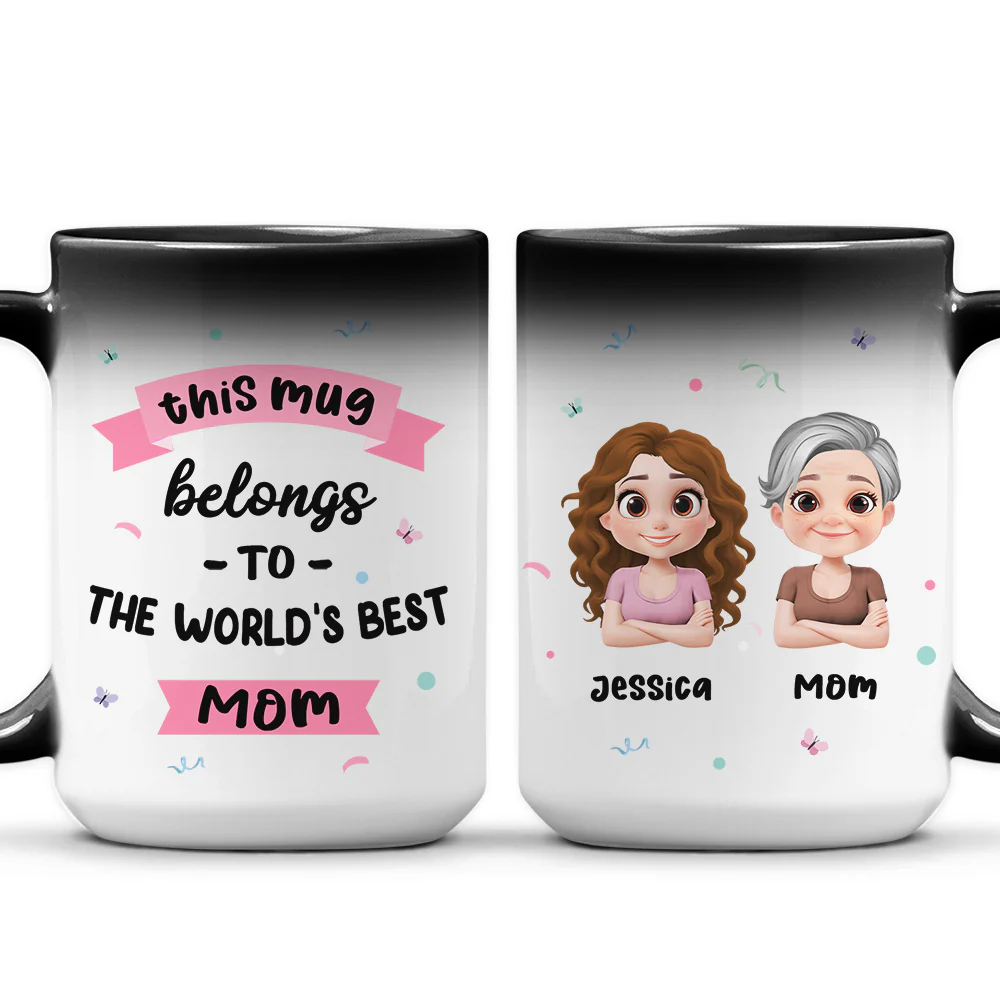 This Mug Fuels Awesome Moms - Personalized Custom Color Changing Mug - Image 4