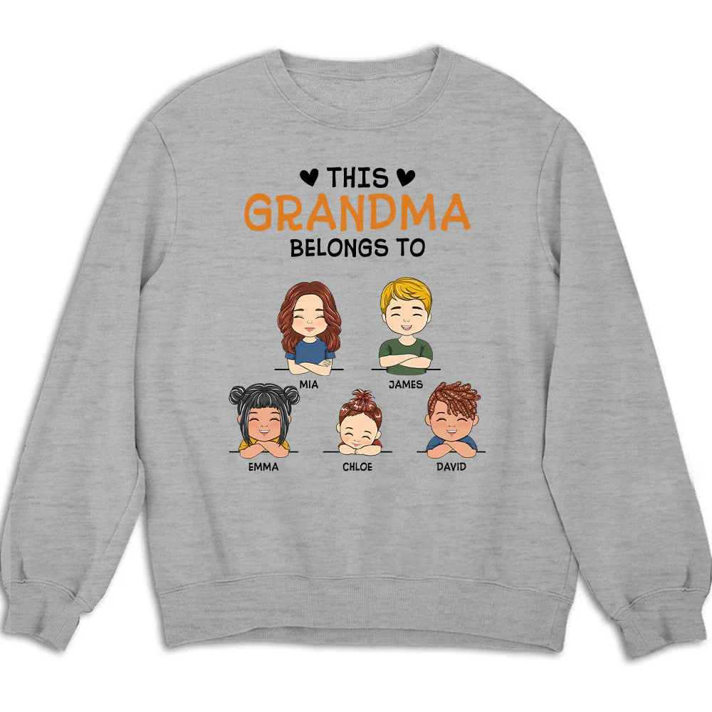 This Nana Belongs To - Personalized Custom Sweatshirt