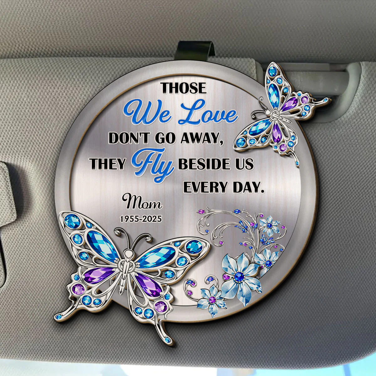 Those We Love 2 - Personalized Custom Car Visor Clip