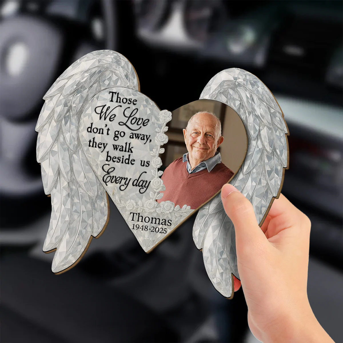 Those We Love - Personalized Custom Car Visor Clip - Image 2