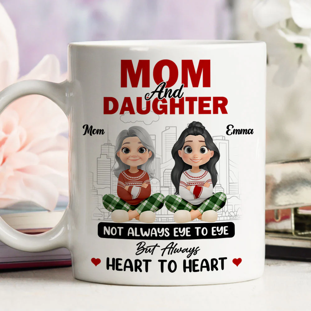Tied Together By Pure Love - Personalized Custom Coffee Mug - Image 3