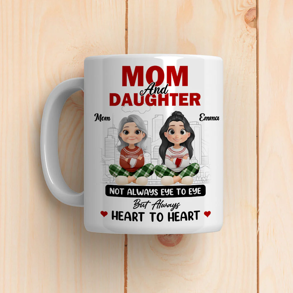 Tied Together By Pure Love - Personalized Custom Coffee Mug - Image 4