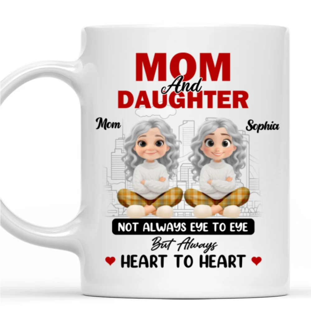 Tied Together By Pure Love - Personalized Custom Coffee Mug - Image 7