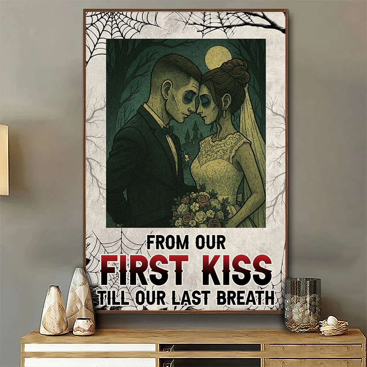 Till Our Last Breath Halloween - Personalized Custom Poster - Image 3