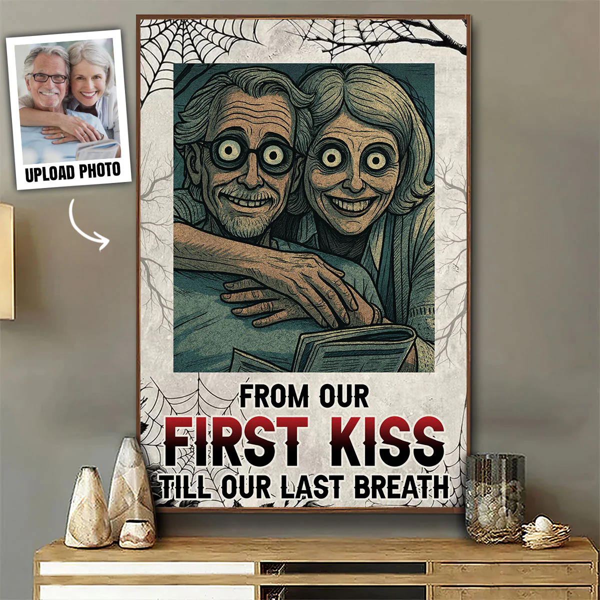 Till Our Last Breath Halloween - Personalized Custom Poster - Image 4