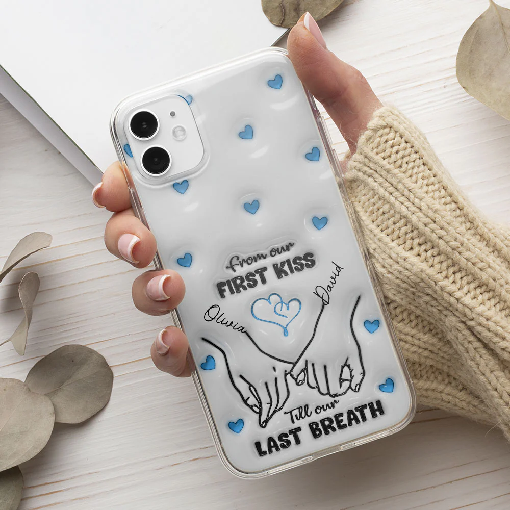 Till Our Last Breath -  Personalized Custom 3D Inflated Effect Phone Case - Image 2
