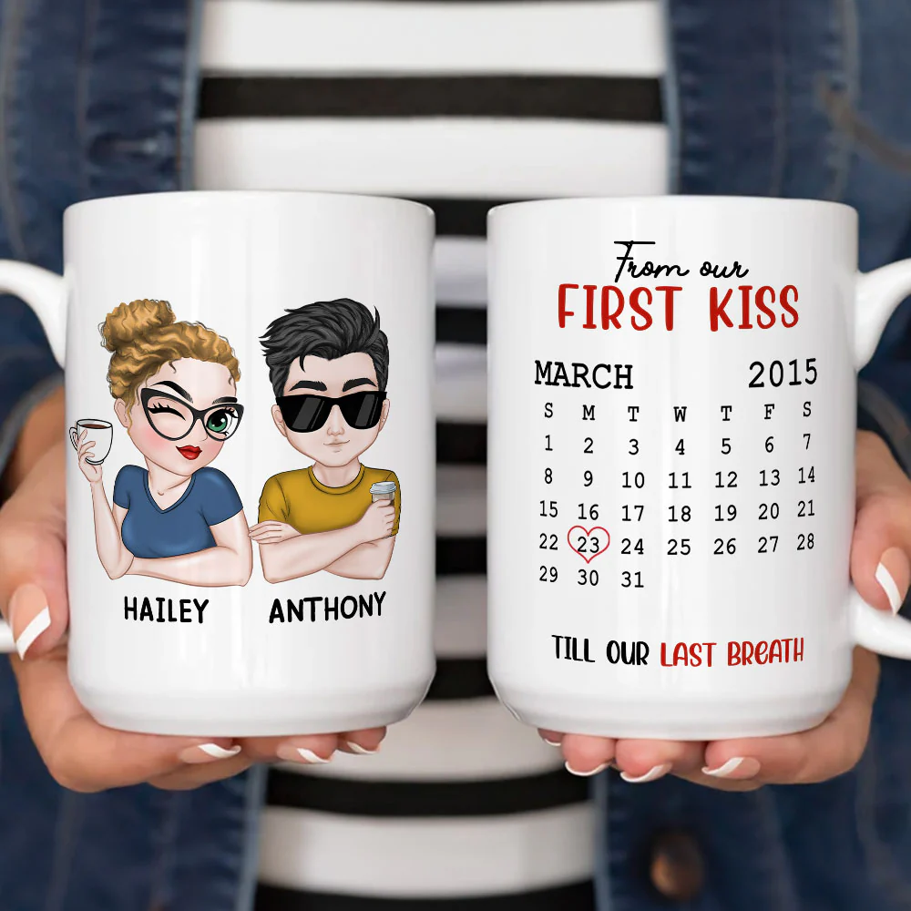 Till Our Last Breath - Personalized Custom Coffee Mug - Image 5